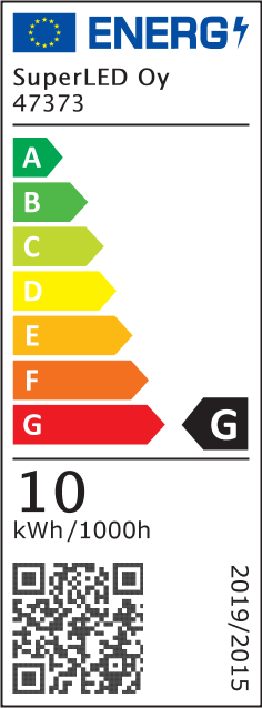 Energiatehokkuusmerkintä LED-alasvalo SOME 8W 760lm Ø80*46mm CRI90, valkoinen