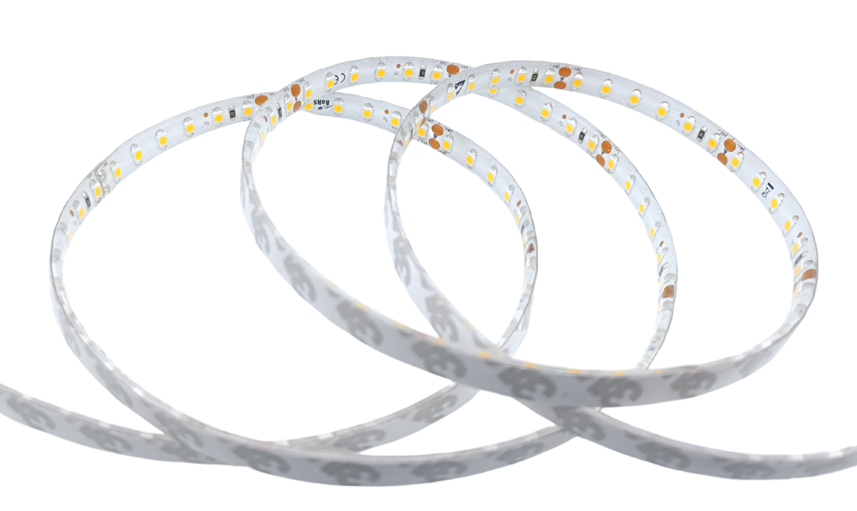 TEHO LED-nauha 5m, 9.6Wm, 120 ledi&auml;m, 24V, IP65