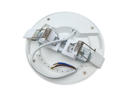 2IN1 LED-paneeli SLIM, 6W, 440lm, &Oslash;120*15mm, valkoinen - k&auml;tev&auml; 2in1 kiinnitys