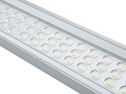 LED-teollisuusvalaisin FORTA - DIP-kytkin mahdollistaa tehons&auml;&auml;d&ouml;n tarpeen mukaan.