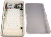 LED-Seinavalaisin, 9W, 725lm, 136x230x55mm, 120&deg;, IP54, ulkok&auml;yttoon - k&auml;tev&auml; kytkent&auml;