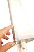 LED-Teollisuusvalalaisin MODULED, 8690lm, 73W, IP65, 696mm, Ledistys