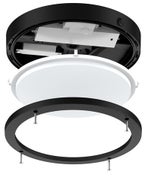 LED-plafondi LIIKU liiketunnistin, IP65, 18W, 1790lm, IK10 - rakenne