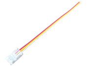 L&auml;p&auml;llinen liitin cct led-nauhalle 15cm johdolla