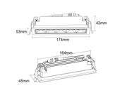Suunnattava alasvalo LINA 10W 920lm 174*53*42mm, valkoinen