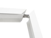 Moderni J&Auml;TTI 600x1200mm pinta-asennuskehys valkoinen, selke&auml;linjainen muotoilu.