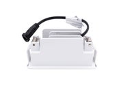 Upotettava valaisin uppoutuu huomaamattomasti kattoon.