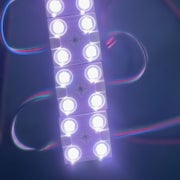 RGB LED-Moduuli 12V, 1.44W, 39x39x6mm