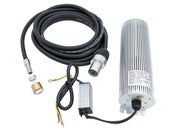 Valmis kiuasvalaisinsetti tuo tunnelmaa ja oikean m&auml;&auml;r&auml;n valoa saunaan.