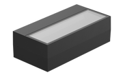 LED-Sein&auml;valaisin JANA, 15W, 1100lm, 300x100x60mm, musta