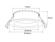 Mittakuva OODI-3 13W 145mm