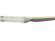 RGB+CCT COB LUXOR LED-nauha -nauhaa voidaan ohjata erilaisilla ohjaimilla tai mobiilisovelluksilla.