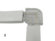 Kulmaliitin 230V LED-nauha WOIMA 2