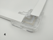 Kulmaliitin 230V LED-nauha WOIMA 4