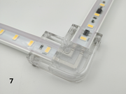 Kulmaliitin 230V LED-nauha WOIMA 7