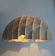 KUUPPA riippuvalaisin, aitoa puuviilua
