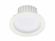 LED-alasvalo IISI-A valkoinen on eritt&auml;in monik&auml;ytt&ouml;inen yleisvalaisin sisennetyll&auml; valonl&auml;hteell&auml;. Kuva tuotettu teko&auml;lyll&auml;.