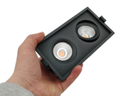 LED-alasvalo KAIDA2 20W 175*95*53mm CRI97, musta
