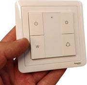 LED-himmenin S&Auml;VY, Zibgee, 1 kanava, LED-valaisimille ja nauhoille - sopii Schneider Exxact kehykseen