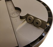LED-Plafondi LIIKU, 18W, 1790lm, &Oslash;275x59mm, liiketunnistin, musta - nopea kytkent&auml;