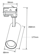 BEST LED- kiskovalaisimen mitat.