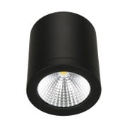 LED-valaisin SYLINTERI, 10W, 890lm, &Oslash;90*100mm, 60&deg;, IP54, musta