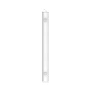Valkoinen LED-teollisuusvalaisin PRO 60W sivukuva, suorakaiteenmuotoinen 1294mm pitk&auml; riippuvalaisin kiinnikkeill&auml;