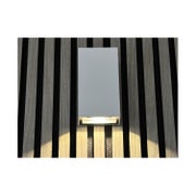 Sein&auml;valaisin TIILI 8W 750lm 165x95x67mm, valkoinen