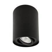 LED-valaisin SYLINTERI, 10W, 890lm, &Oslash;90*100mm, 24&deg;, IP54, musta