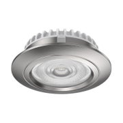 TRIPLA 24V valaisin 3W, &Oslash;70*25mm, IP54, harjattu ter&auml;s
