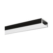 PINNALLA LED-profiili kannella, 2250x16x7mm, musta