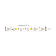 RGBW(3000K) LED-nauha 5m, 16.8W/m, 24V, IP65NANO