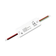 Valkoinen NOVA MINI CCT LED-vastaanotin johdoilla, 12-24V, 2,4 GHz, RoHS-merkint&auml; kyljess&auml;
