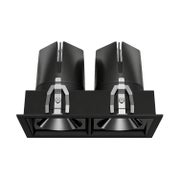 Alasvalo GENEC 2x15W 147x81x94mm, musta
