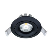 LED-Alasvalo FIINI, 13W, 1060lm, &Oslash;95*47mm, IP44, musta, CRI92