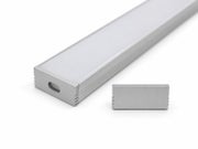PINNALLA profiili LED-nauhoille on rakennettu kest&auml;vist&auml; osista ja ulkon&auml;&ouml;lt&auml;&auml;n se on eritt&auml;in siisti. Kuva tuotettu teko&auml;lyll&auml;.
