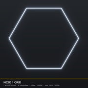 Hexagon HEXO 1-GRID LED-valosarja
