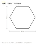 Hexagon HEXO 1-GRID LED-valosarja