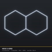 Hexagon HEXO 2-GRID LED-valosarja
