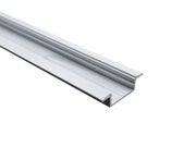 Upotettava, valkoinen alumiinilista led-nauhalle.