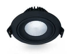 Alasvalo AURA 8W &Oslash;98*44mm IP54, musta