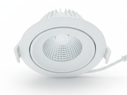 Alasvalo AURA 8W &Oslash;98*44mm IP54, valkoinen