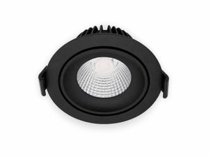 Alasvalo AURA 8W &Oslash;98*44mm IP54/IP54, musta