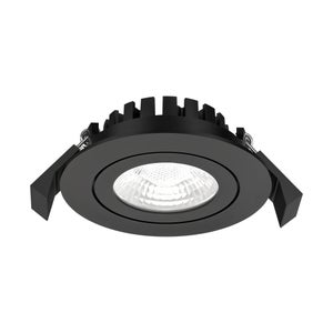 Alasvalo SUNNA 8W &Oslash;80*30mm, musta