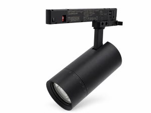 Kiskovalaisin ZOOM  3-vaihe 24&deg;~60&deg; 35W ⌀80x171mm, musta
