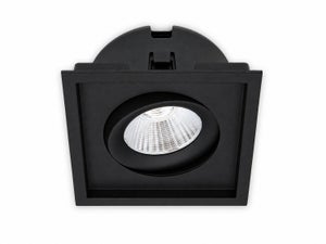 LED-alasvalo KAIDA 10W 95*95*53mm CRI97, musta