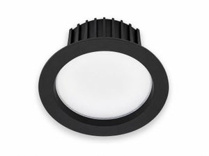 LED-alasvalo IISI-A, 8W, 730-820lm, &Oslash;106*47mm, musta