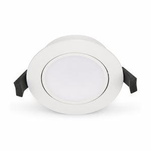 LED-Alasvalo MILKY &Oslash;104*30mm 730lm 10W, valkoinen