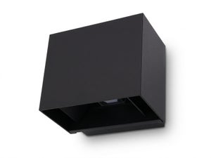 Sein&auml;valaisin MODIFI 10W, yl&ouml;salas, 900lm, 120x97x100mm, musta
