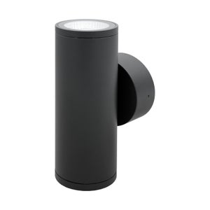 Sein&auml;valaisin SYKLO L, 20W, yl&ouml;salas, 2260lm, 200x76x121mm, musta